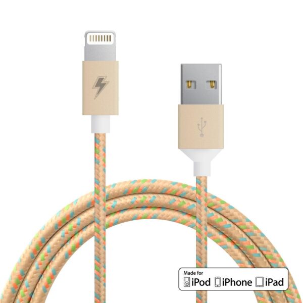 Gold Dust Lightning Cable (5 ft / 1.5m longitud)