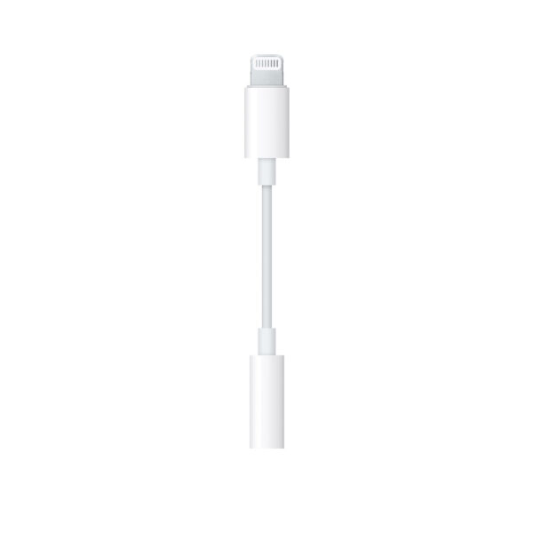 Adaptador de Lightning a jack de 3.5 mm para audífonos